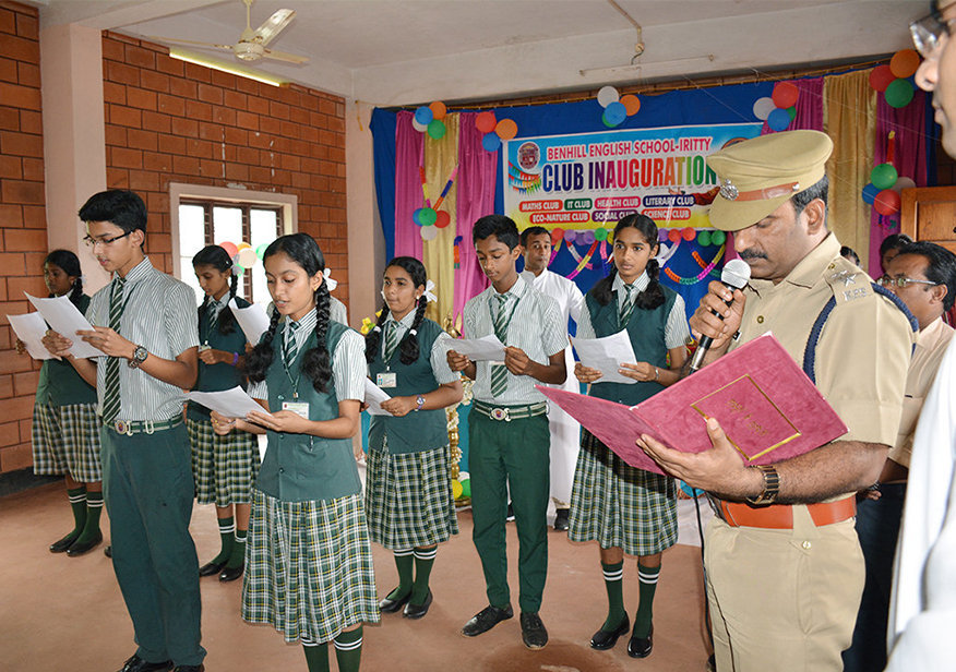Benhill english school club inaguration image-4