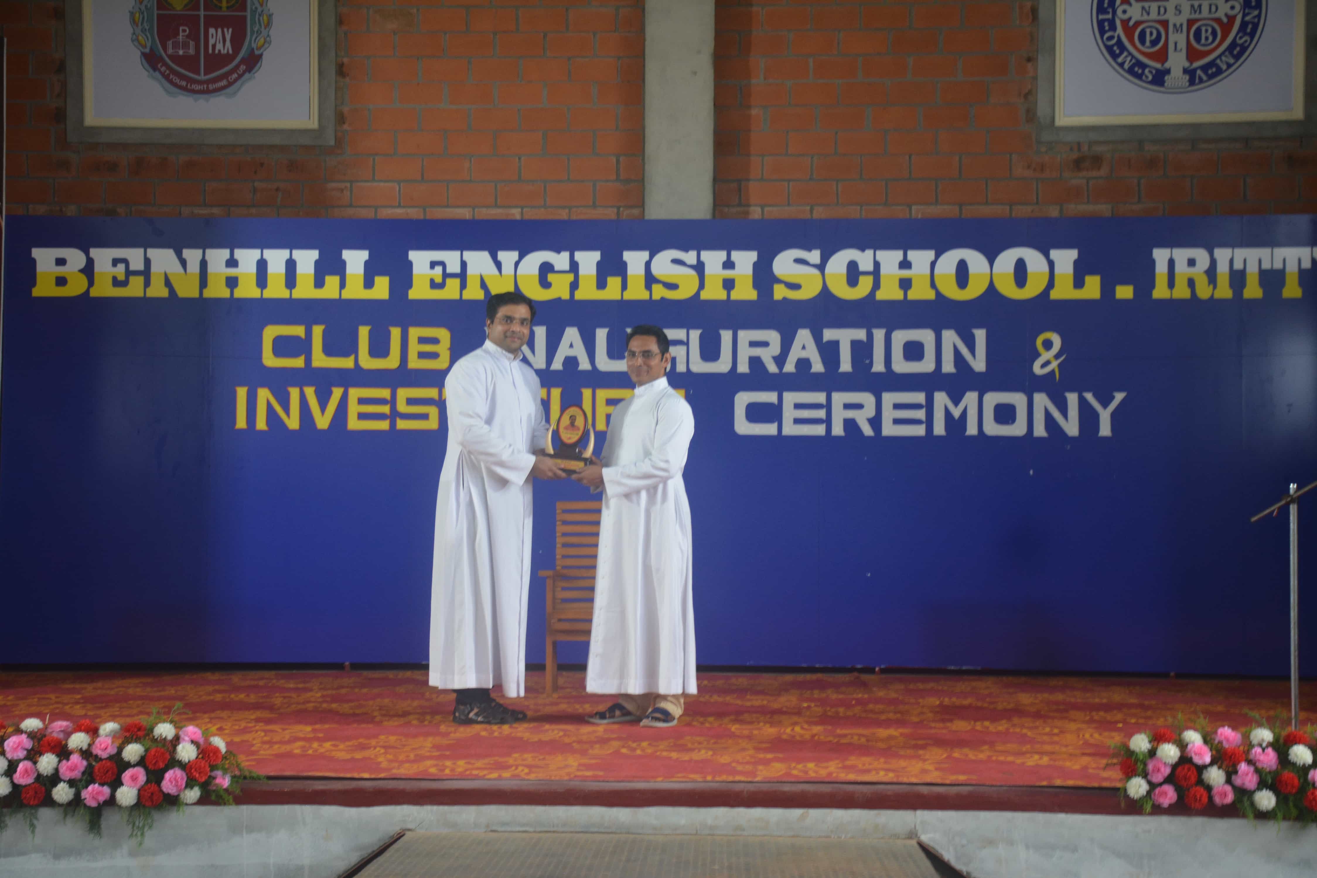 club inauguration and investiture ceremony at benhill school iritty 2022