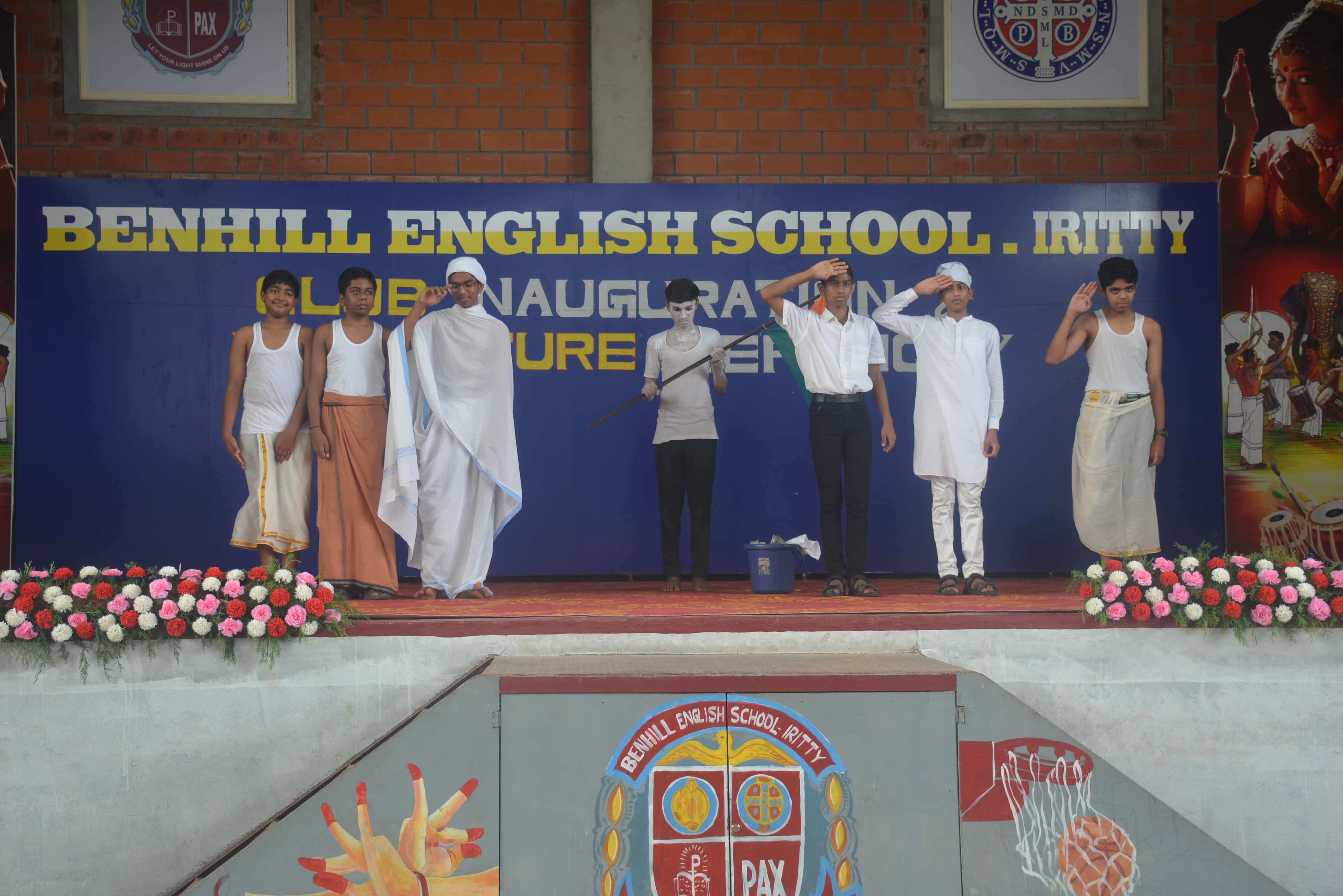 club inauguration and investiture ceremony at benhill school iritty 2022