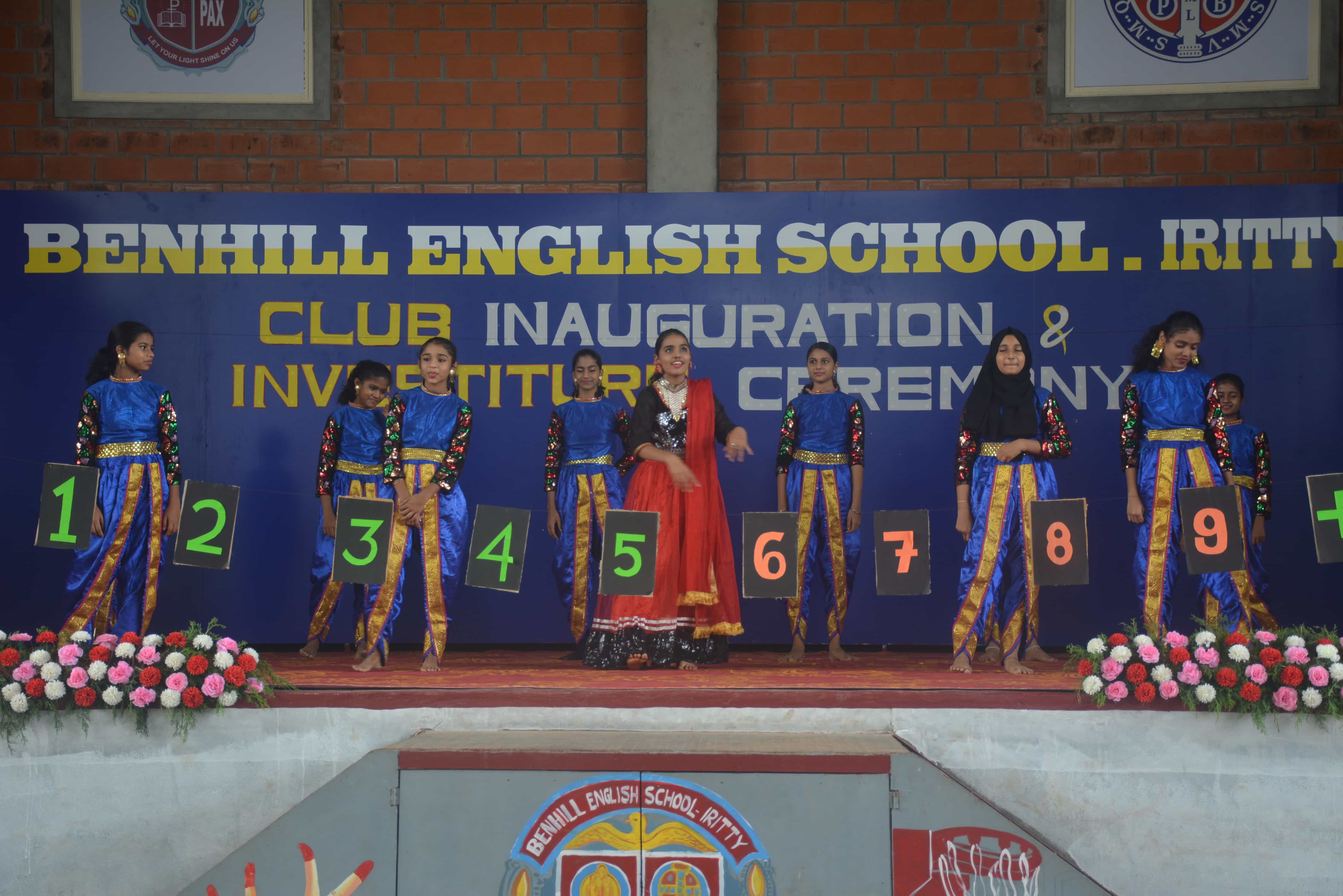 club inauguration and investiture ceremony at benhill school iritty 2022