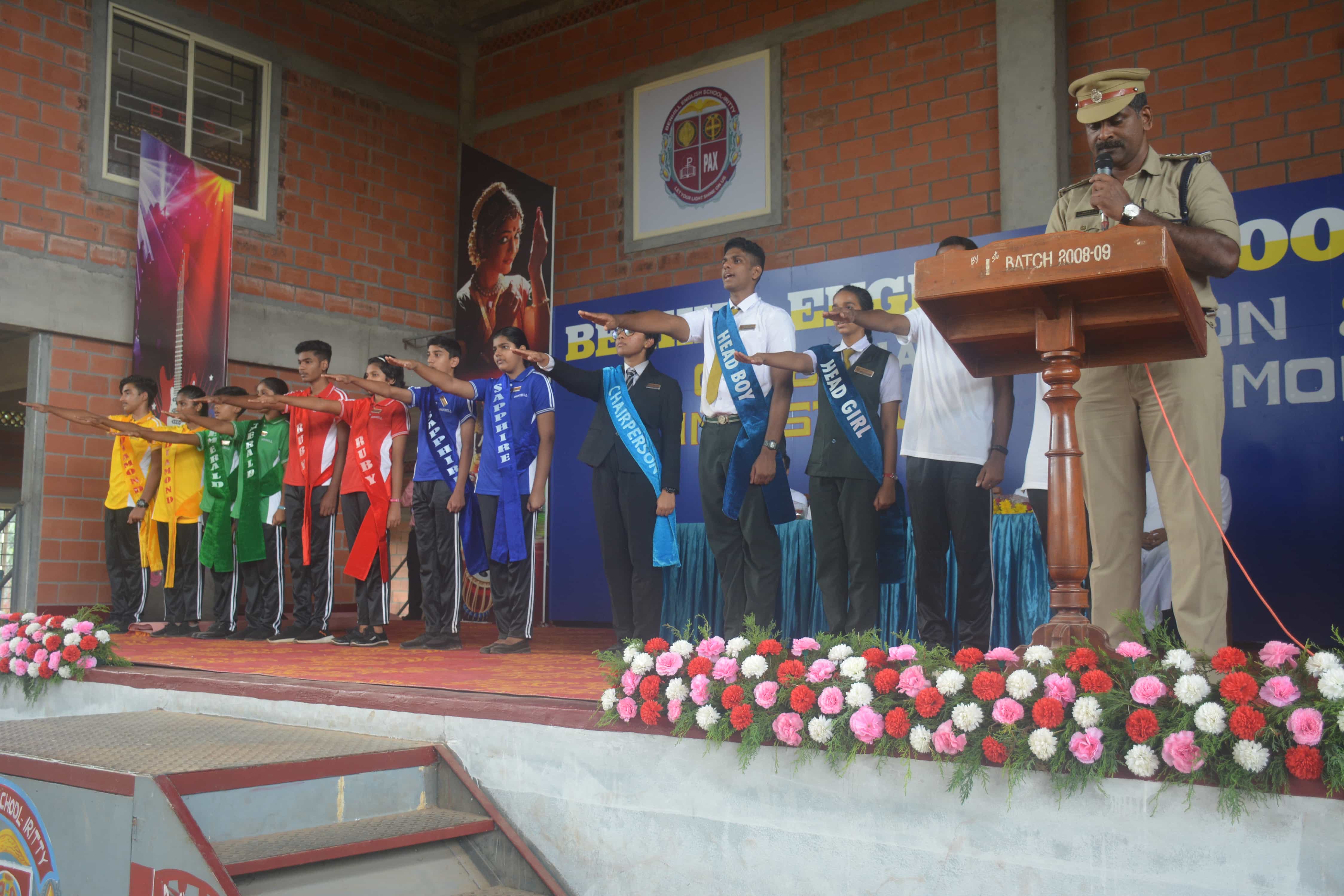 club inauguration and investiture ceremony at benhill school iritty 2022