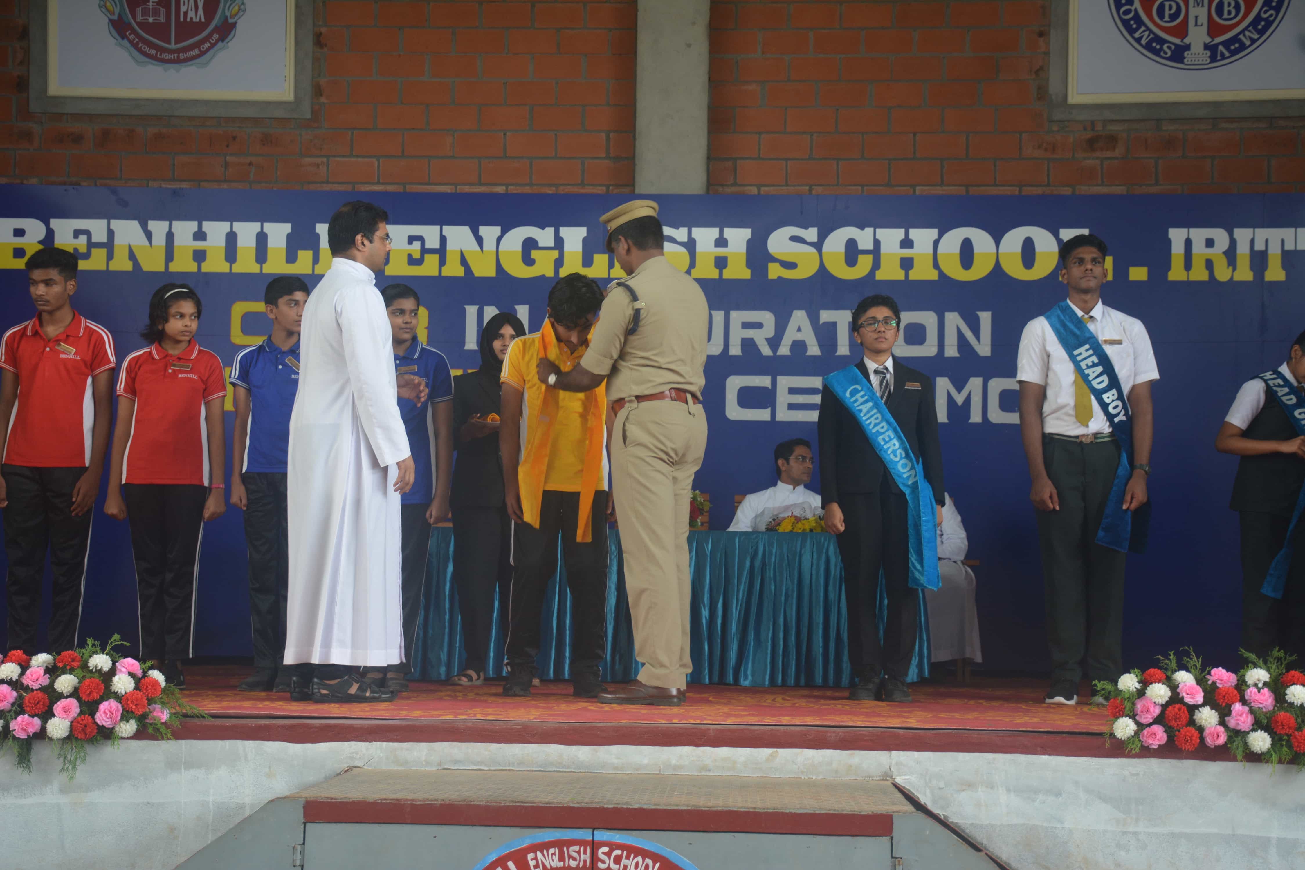 club inauguration and investiture ceremony at benhill school iritty 2022