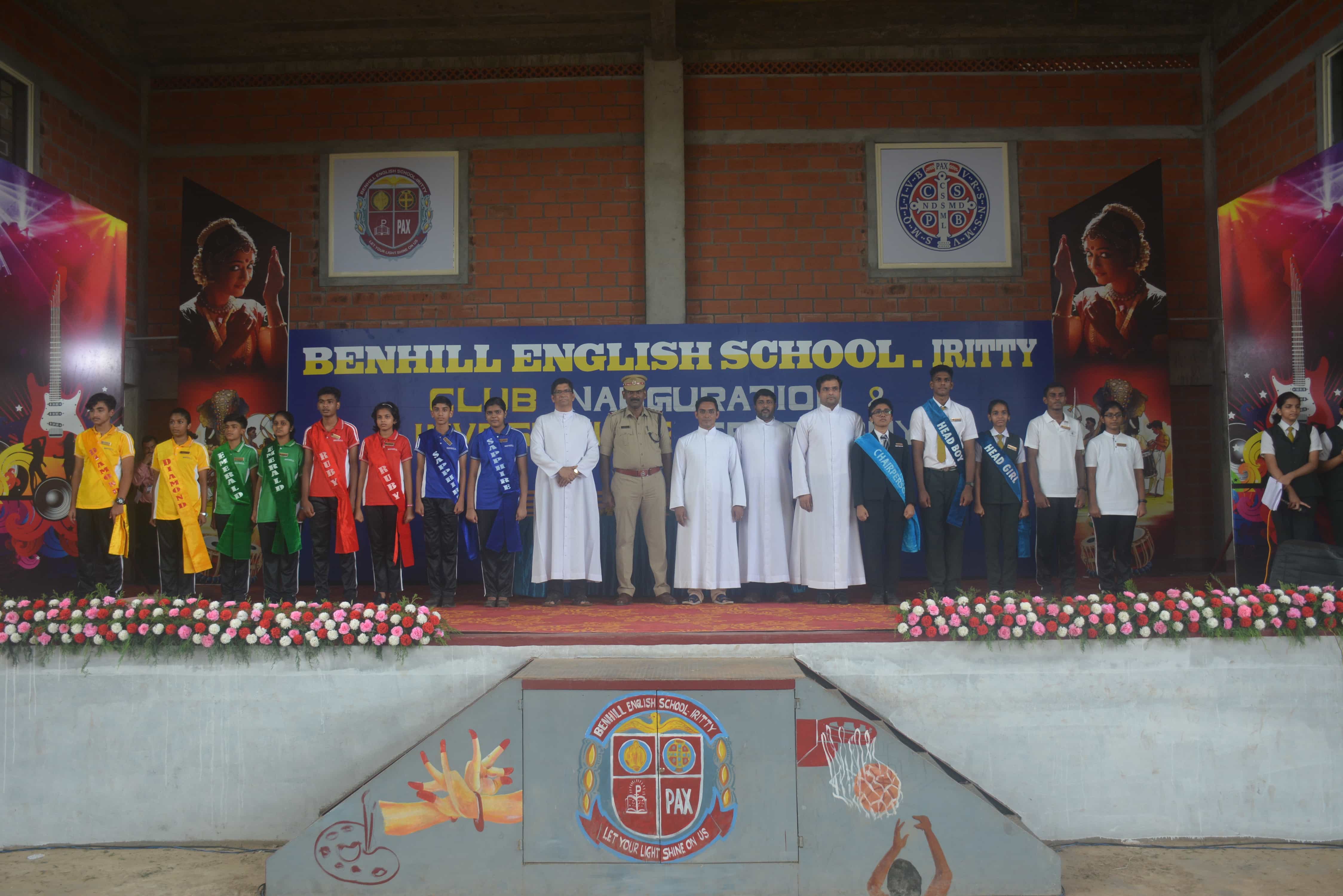 Benhill school Iritty, club inauguration and investiture ceremony 2022