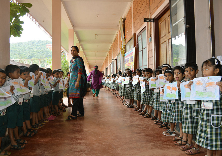 Benhill english school indepencence day